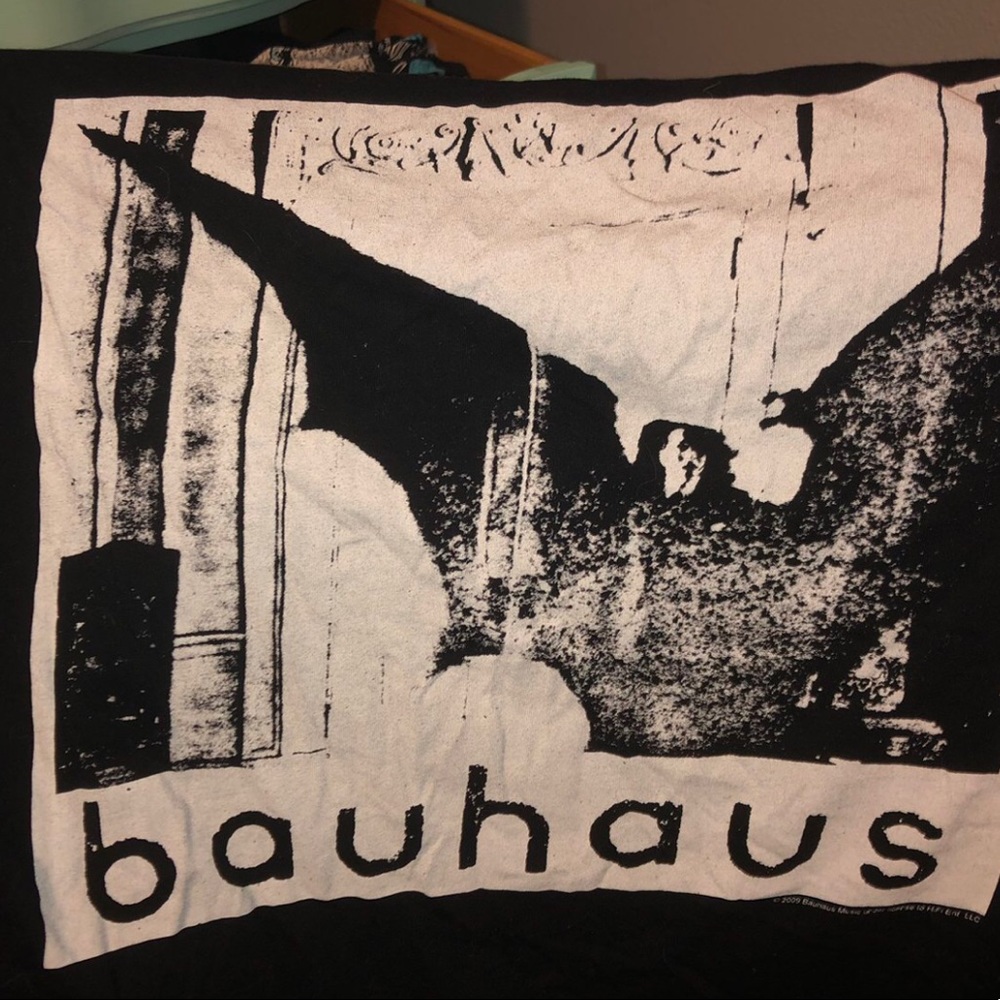 Hot Topic Bauhaus Bela Lugosi Goth Band Shirt